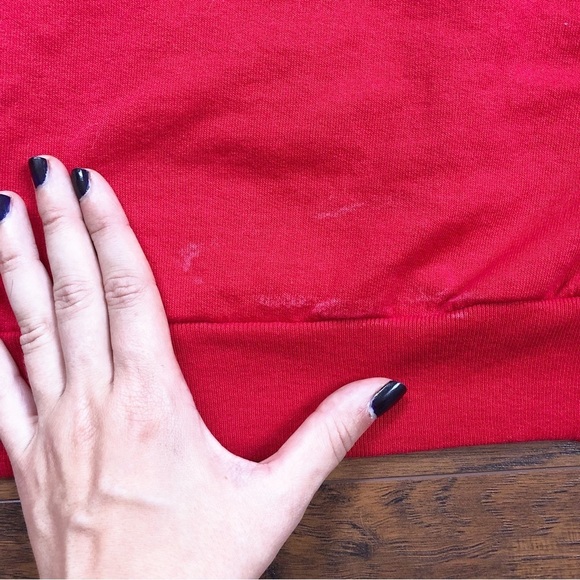 vintage • 80s Christmas sweatshirt Dalmatian puppy sweater collared ugly Grandma - Picture 7 of 7